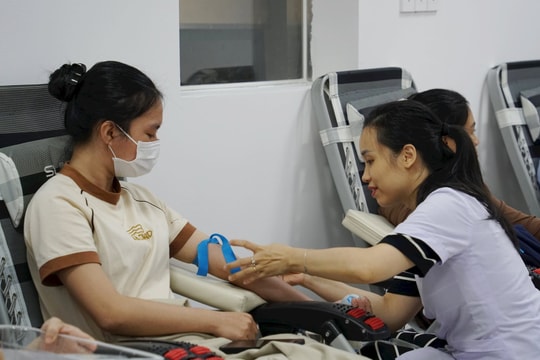 Tiếp nhận hơn 480 đơn vị máu trong đợt hiến máu khẩn cấp