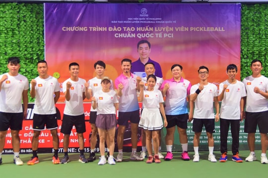 Khai giảng khóa đào tạo huấn luyện viên Pickleball chuẩn quốc tế PCI tại Đà Nẵng