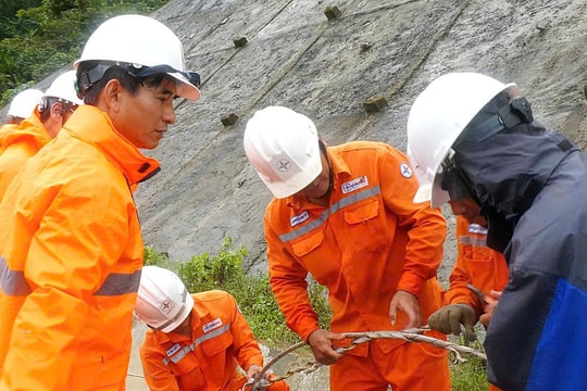 Đà Nẵng: Ngành điện khôi phục cấp điện cho 35.067 khách hàng