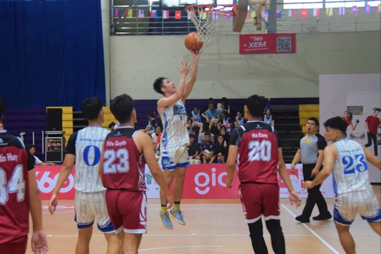 Đại học Đà Nẵng vào bán kết giải bóng rổ sinh viên toàn quốc