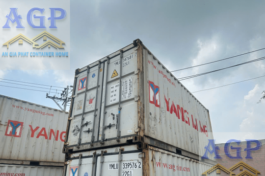 Container kho 20 feet - Giải pháp lưu trữ vật tư công trình tiết kiệm chi phí