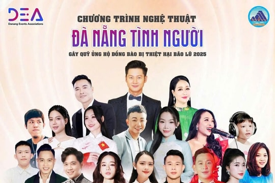 Chương trình nghệ thuật gây quỹ “Đà Nẵng tình người - 2025”