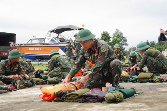 Sư đoàn 315 ứng phó bão số 13