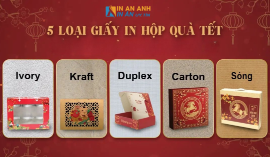 In hộp quà Tết 2026 cho doanh nghiệp tại In An Anh