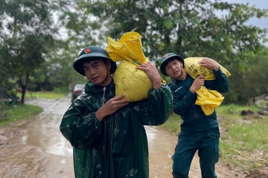 Lực lượng vũ trang thành phố Đà Nẵng chủ động ứng phó bão số 13