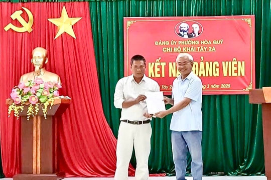 Phát triển đảng viên kỹ lưỡng và toàn diện