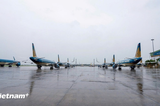5 central Vietnam airports suspend operation due to typhoon Kalmaegi
