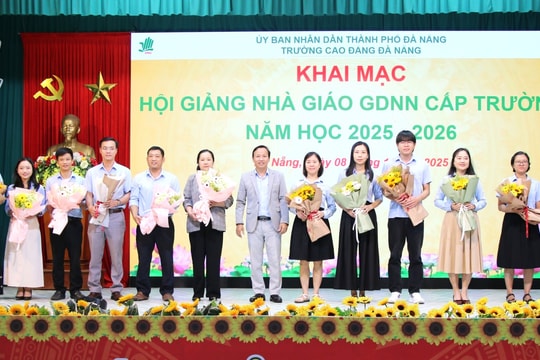 Trường Cao đẳng Đà Nẵng khai mạc hội giảng Nhà giáo giáo dục nghề nghiệp năm học 2025 - 2026