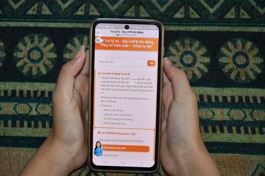 Phụ nữ Đà Nẵng ra mắt ứng dụng “Trợ lý AI - Phụ nữ hiểu luật, sống tự tin!”