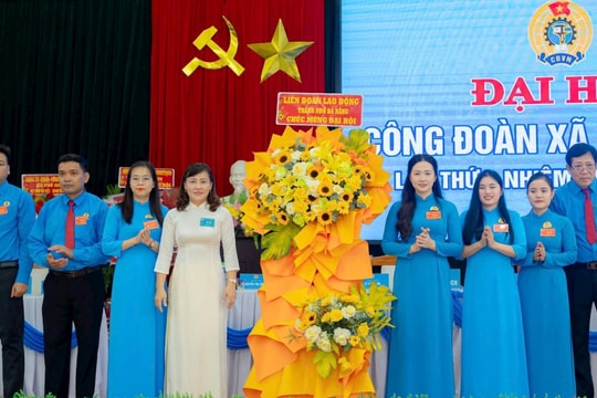 Đại hội Công đoàn xã Chiên Đàn lần thứ I, nhiệm kỳ 2025 - 2030