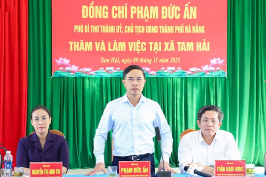 Chủ tịch UBND thành phố Phạm Đức Ấn: Xây dựng Tam Hải thành đô thị du lịch sinh thái