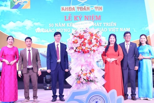 Kỷ niệm 50 năm thành lập Khoa Toán - Tin thuộc Trường Đại học Sư phạm
