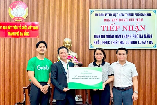 Grab triển khai nhiều chương trình hỗ trợ đối tác, người dân vùng lũ