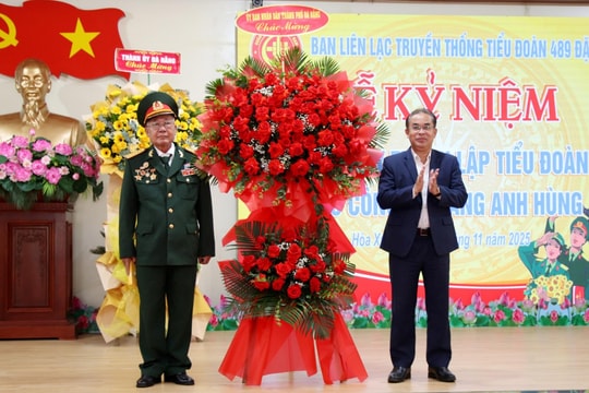 Gặp mặt kỷ niệm 60 năm ngày thành lập Tiểu đoàn 489 đặc công Đà Nẵng