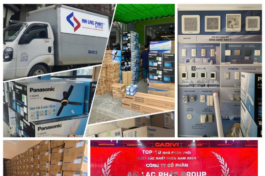 An Lạc Phát Group – Nhà phân phối thiết bị công tắc điện uy tín