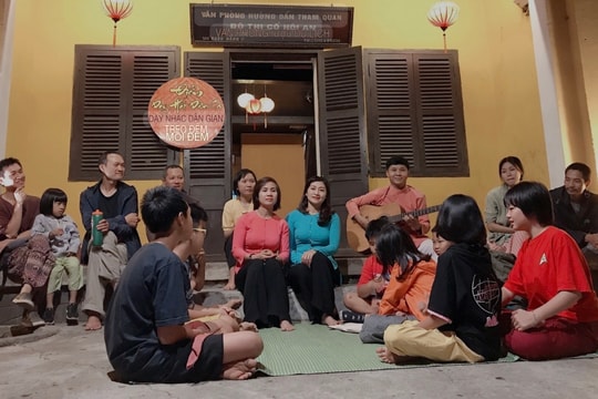 Mở 3 lớp dạy hát dân ca bài chòi cho học sinh