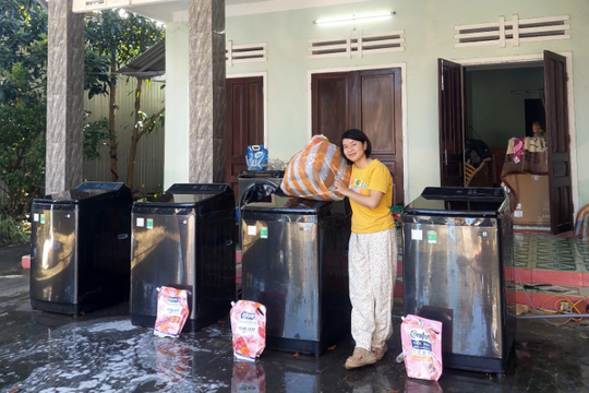 Trạm giặt sấy yêu thương