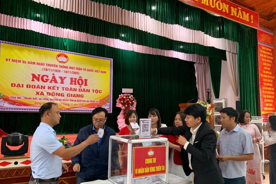 Đông Giang tổ chức ngày hội Đại đoàn kết toàn dân tộc năm 2025