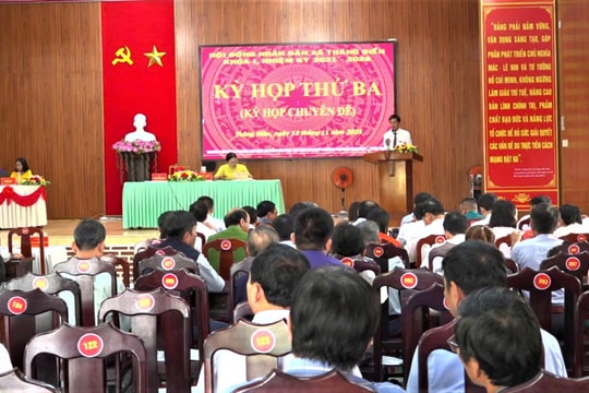 HĐND xã Thăng Điền khóa I thông qua nhiều nội dung về đầu tư công