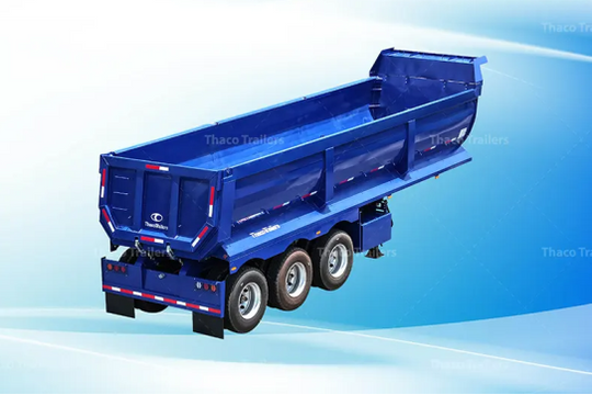 Sơ mi rơ moóc ben Thaco Trailers - Giải pháp vận tải tối ưu cho ngành xây dựng và khai khoáng