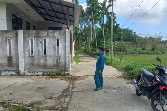 Người dân đồng thuận hiến đất mở đường