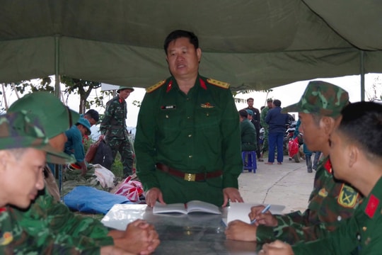 Đà Nẵng lập sở chỉ huy tiền phương xử lý sạt lở tại xã Hùng Sơn