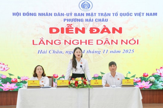 Phường Hải Châu tổ chức Diễn đàn “Lắng nghe dân nói”