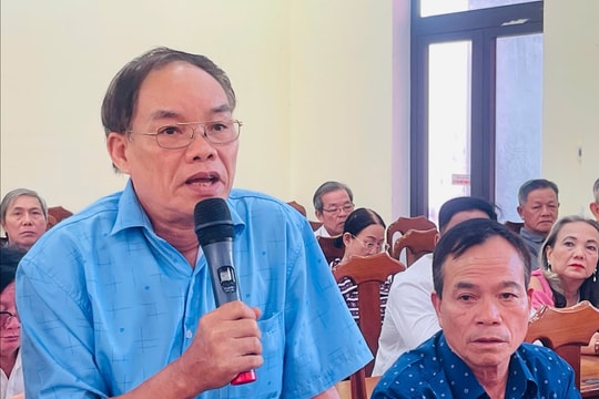 Lãnh đạo phường Tam Kỳ đối thoại trực tiếp với cán bộ cơ sở và nhân dân