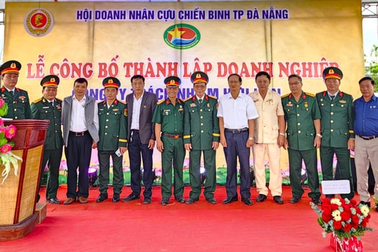Thành lập Công ty TNHH Hội Doanh nghiệp cựu chiến binh thành phố Đà Nẵng