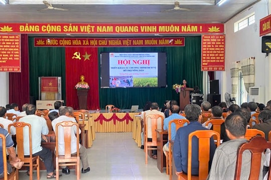 Tập huấn kiến thức nông nghiệp cho nông dân xã Thăng Phú, Thăng Điền