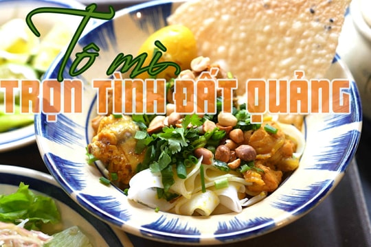 Tô mì trọn tình đất Quảng