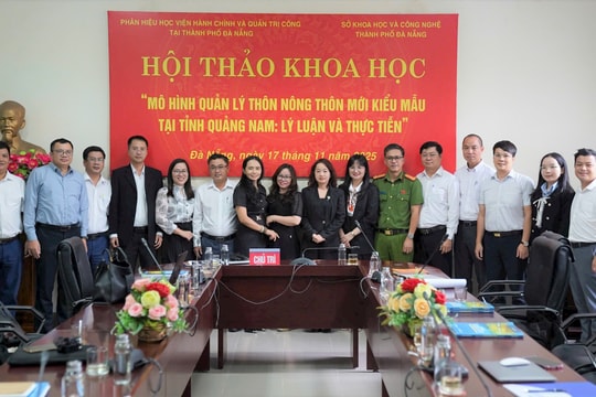 Quản lý nông thôn mới kiểu mẫu theo hướng thống nhất, đồng bộ và bền vững