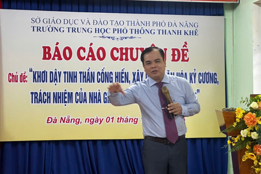 Người thầy truyền cảm hứng từ những điều giản dị