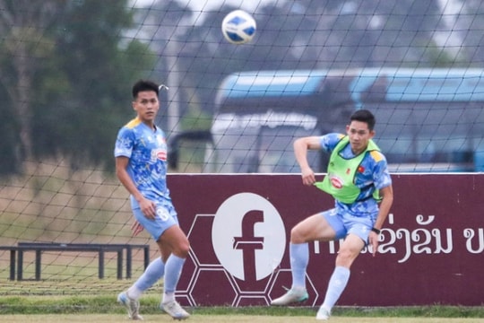 Hai Long tự tin trước trận tái đấu Lào, ĐT Việt Nam đặt mục tiêu 3 điểm