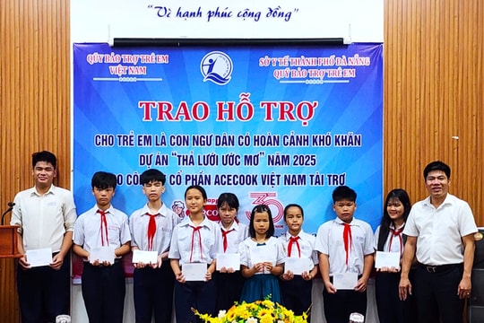“Thả lưới ước mơ” tiếp sức con ngư dân