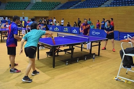 Ngày 22/11, khởi tranh giải cầu lông và bóng bàn trung, cao tuổi