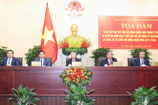 HĐND thành phố Đà Nẵng tổ chức tọa đàm về phát huy vai trò của HĐND trong kỷ nguyên mới