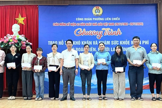 Thiết thực chương trình khám sức khỏe miễn phí cho đoàn viên, người lao động