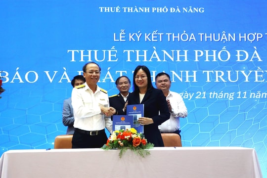 Thuế thành phố Đà Nẵng ký kết hợp tác tuyên truyền về xóa bỏ thuế khoán