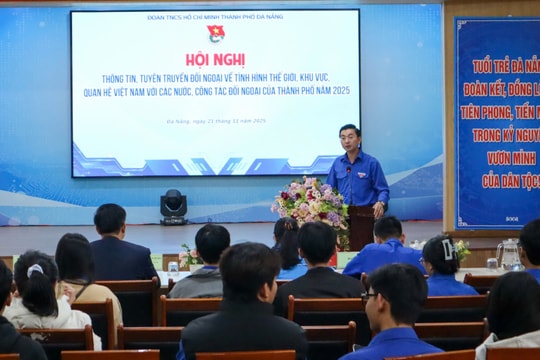 Gần 600 đoàn viên, thanh niên được bồi dưỡng kiến thức tuyên truyền đối ngoại