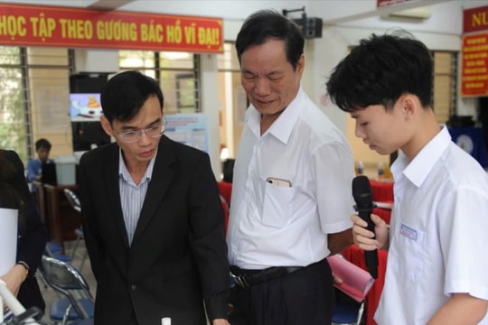 Trường THPT Trần Phú tổ chức Hội thi Khoa học - kỹ thuật