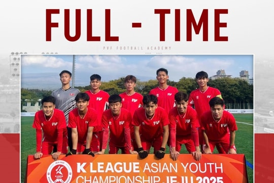 U18 PVF thắng đậm 5-1 trước đội Nhật Bản, giành HCĐ tại Hàn Quốc