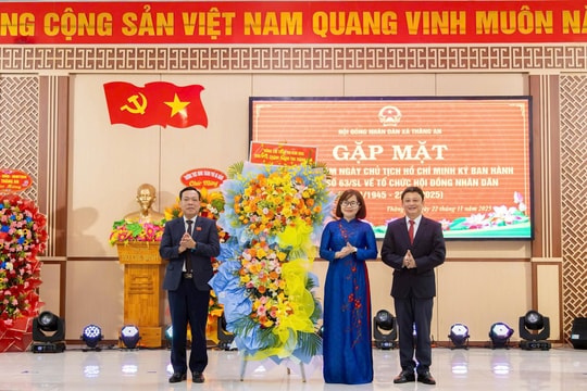 Thăng An gặp mặt kỷ niệm 80 năm ngày Chủ tịch Hồ Chí Minh ký ban hành Sắc lệnh 63/SL