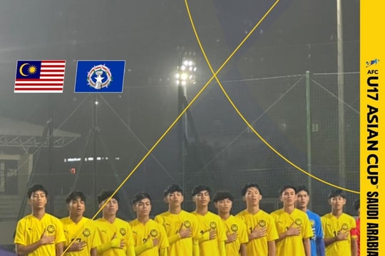 U17 Malaysia thắng 13-0, tạm chiếm ngôi đầu của U17 Việt Nam