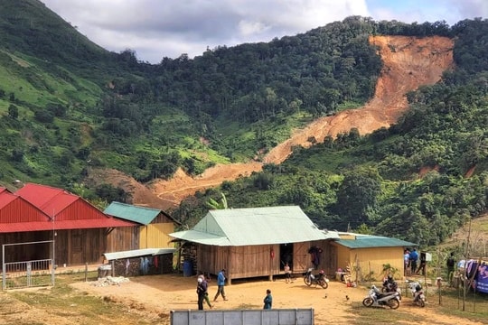 Cảnh giác với sạt lở