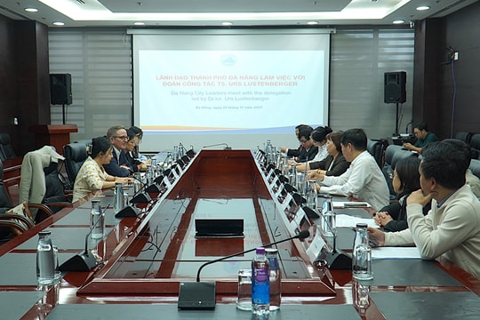 Đà Nẵng làm việc với chuyên gia Thụy Sĩ về hợp tác đào tạo và phát triển nhân lực y tế