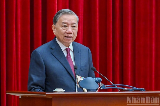 Tổng Bí thư Tô Lâm: Xây dựng đội ngũ cán bộ kiểm tra liêm chính, bản lĩnh, tuyệt đối trung thành với Đảng