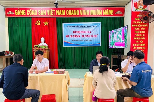 Hỗ trợ công dân mở tài khoản an sinh xã hội
