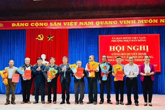 Phường Điện Bàn Đông thành lập 7 hội quần chúng