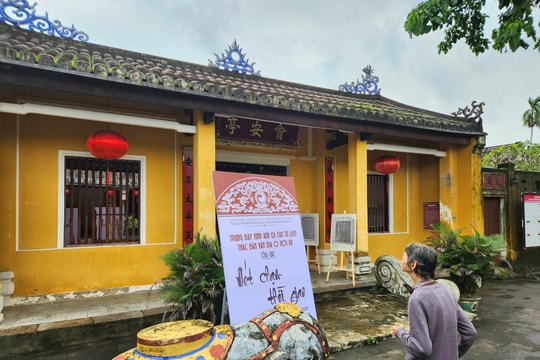 Phát huy giá trị di sản tư liệu Hán Nôm tại Hội An